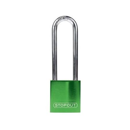 Accuform STOPOUT ANODIZED ALUMINUM KDL695GN KDL695GN